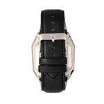 Asher Automatic Black Leather Watch
