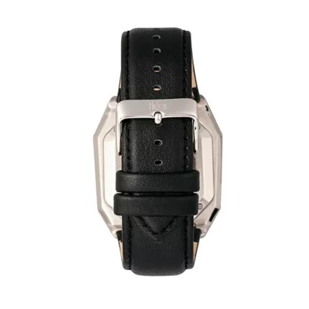 Asher Automatic Black Leather Watch