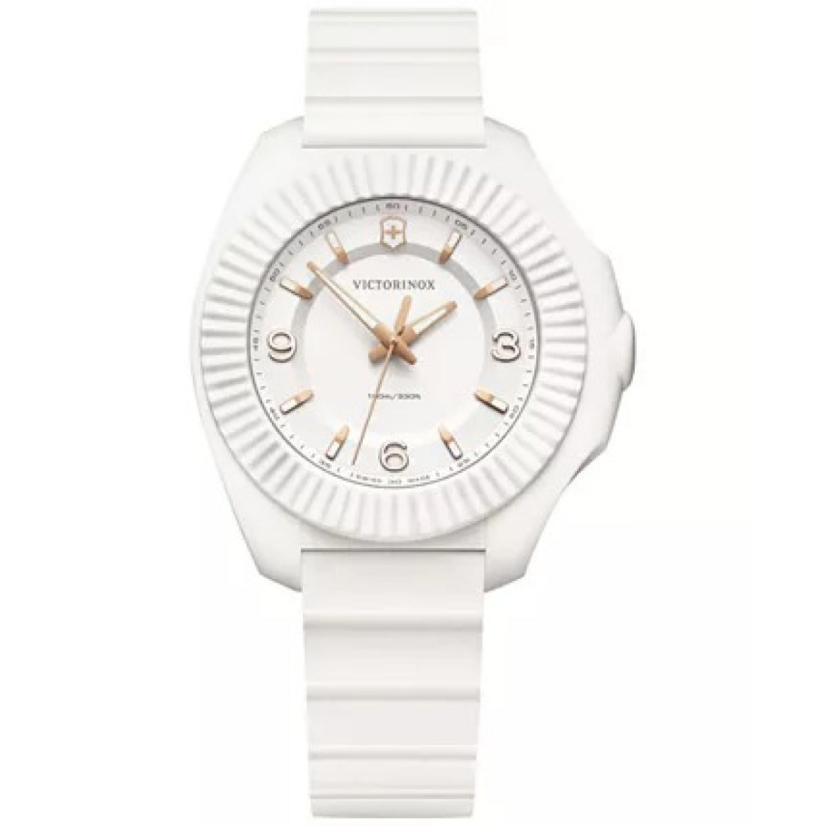Z White Rubber Strap Watch