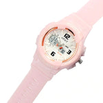 Pink Straps Analogue Automatic Watch