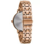 Rose Gold Stainless Steel Bracelet Watch
