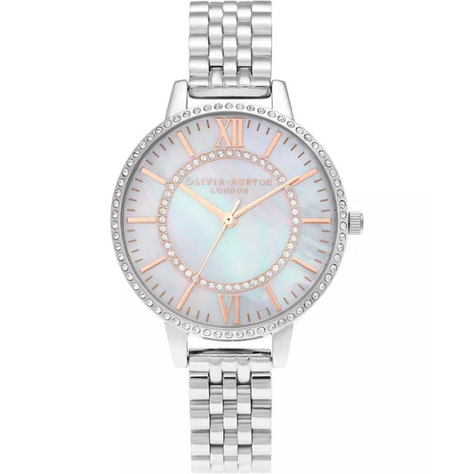 Women Stainless Steel Bracelet Watch