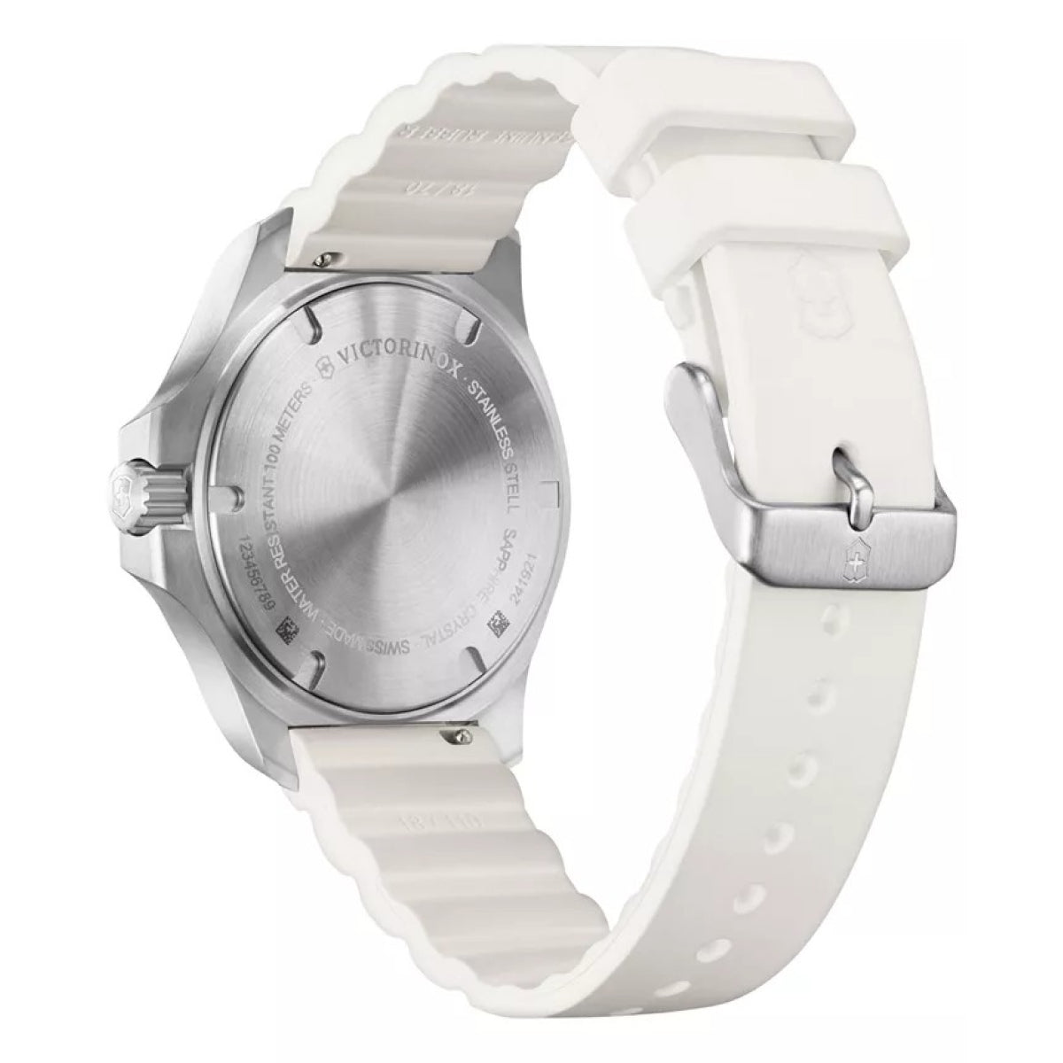 White Rubber Strap Watch