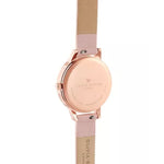 Women's Dusty Pink Leather Strap Watch