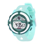 Kids Green Straps Digital Automatic Watch