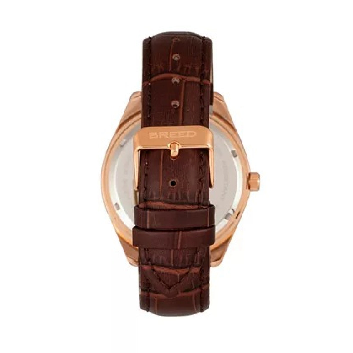 Quartz Black Genuine Leather Watches