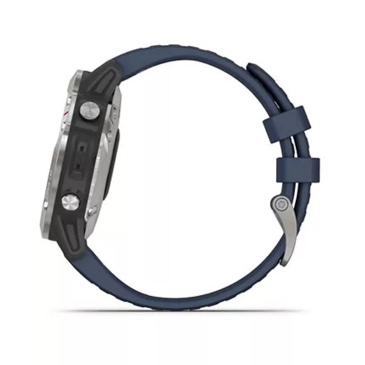 Blue Silicone Strap Smart Watch