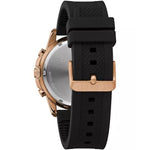 Men's Chronograph Black Strap Watch