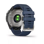 Blue Silicone Strap Smart Watch