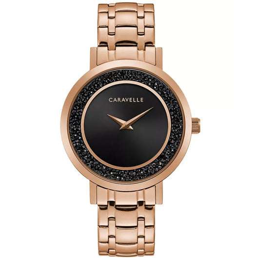 Rose Gold Stainless Steel Bracelet Watch