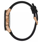 Men's Chronograph Black Strap Watch