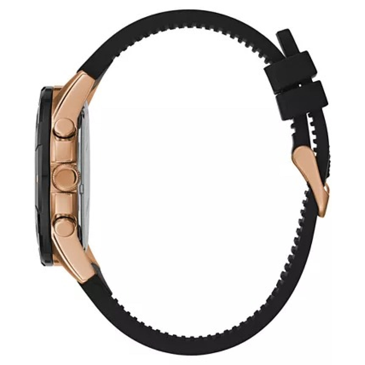 Men's Chronograph Black Strap Watch