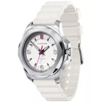 White Rubber Strap Watch