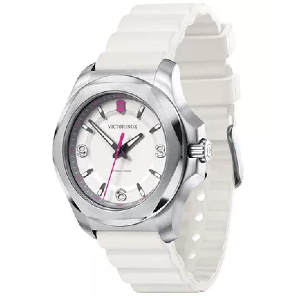 White Rubber Strap Watch