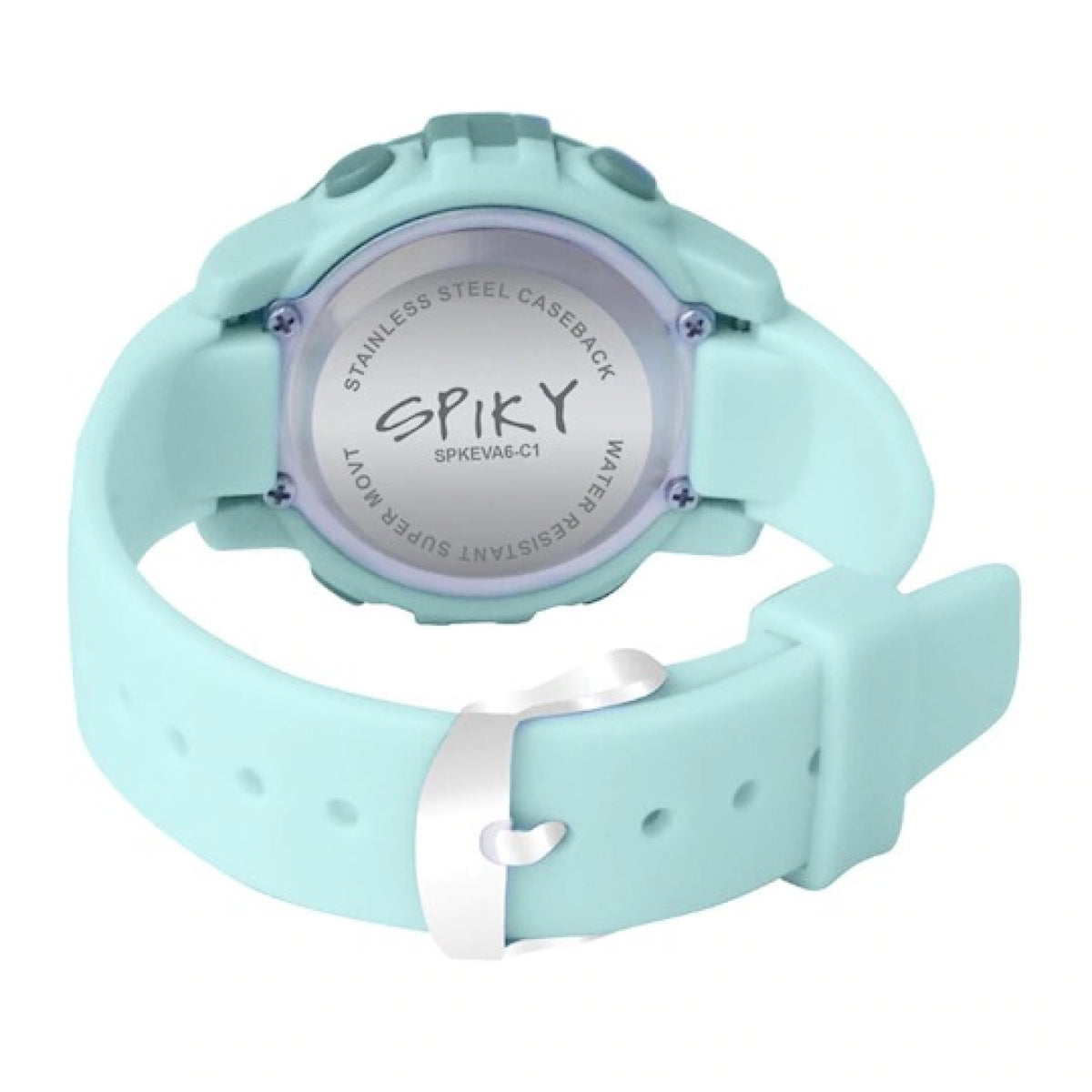 Kids Green Straps Digital Automatic Watch