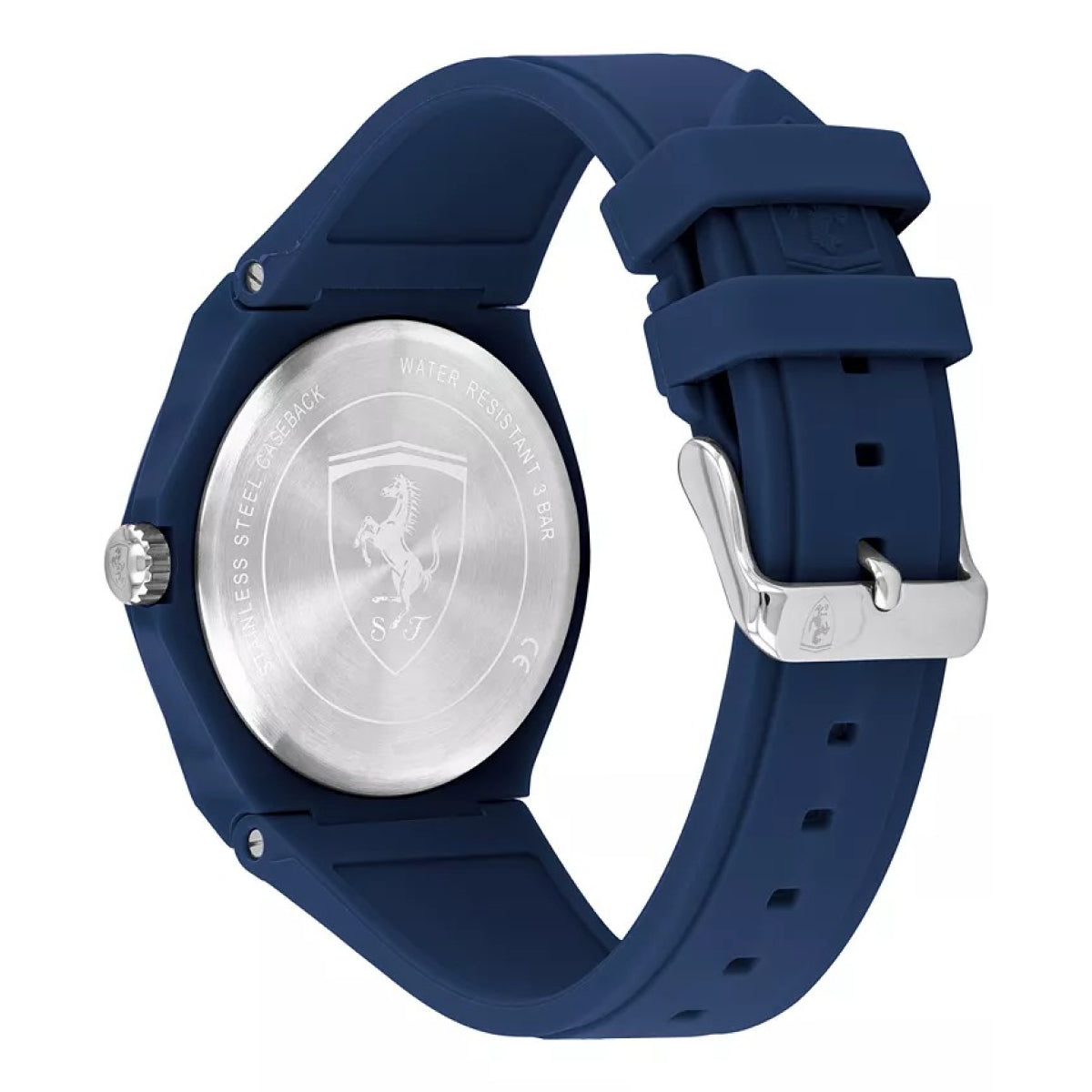 Aspire Blue Silicone Strap Watch