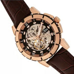 Quartz Black Genuine Leather Watches