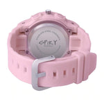 Pink Straps Analogue Automatic Watch